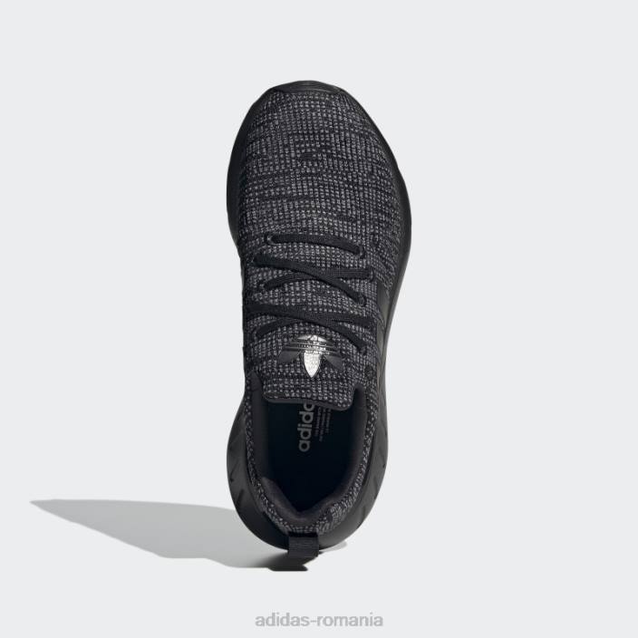 Adidas white swift run 22 pantofi fierbinți copii negru/gri/alb 2JBN24715