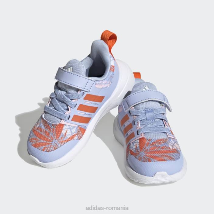 Adidas x disney fortarun 2.0 mickey cloudfoam pantofi albastru zori fierbinti copii albastru zori/portocaliu/roz 2JBN24539