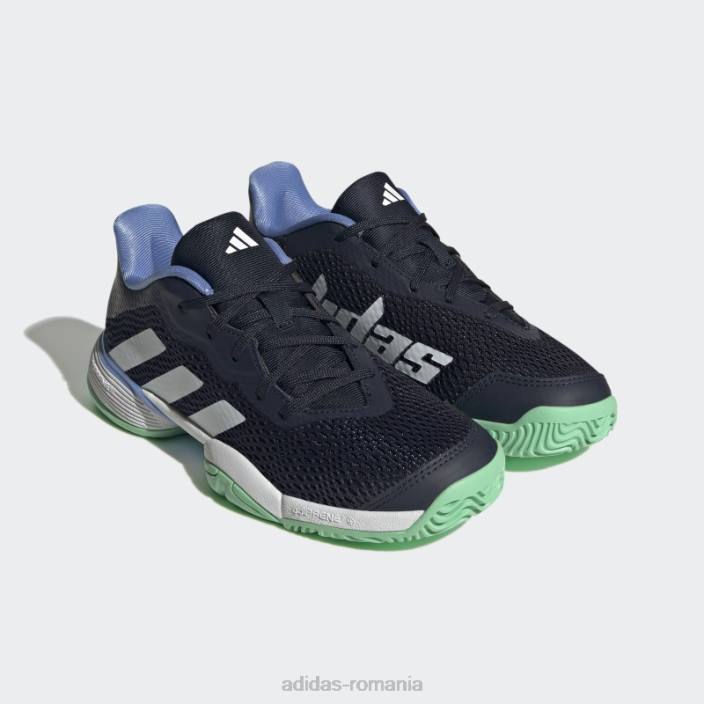Adidas cerneală pentru tenisi de baricade copii cerneală/alb/albastru 2JBN11414
