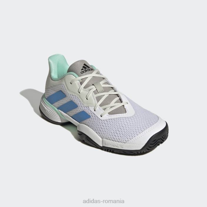 Adidas pantofi de tenis de baricade negre copii alb/albastru/negru 2JBN18162