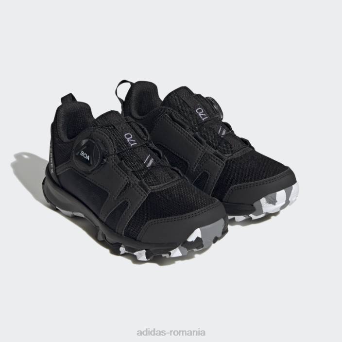 Adidas pantofi de alergare terrex agravic boa negru copii negru/alb/gri 2JBN17738
