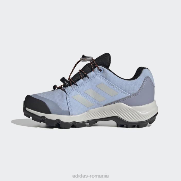 Adidas pantofi de drumeție blue dawn terrex gore-tex copii albastru zori/gri/auriu 2JBN17860