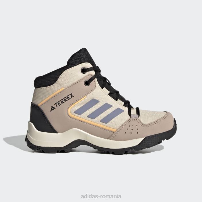 Adidas pantofi de drumeție mijlocii sand terrex hyperhiker copii nisip/violet argintiu/portocaliu 2JBN11116