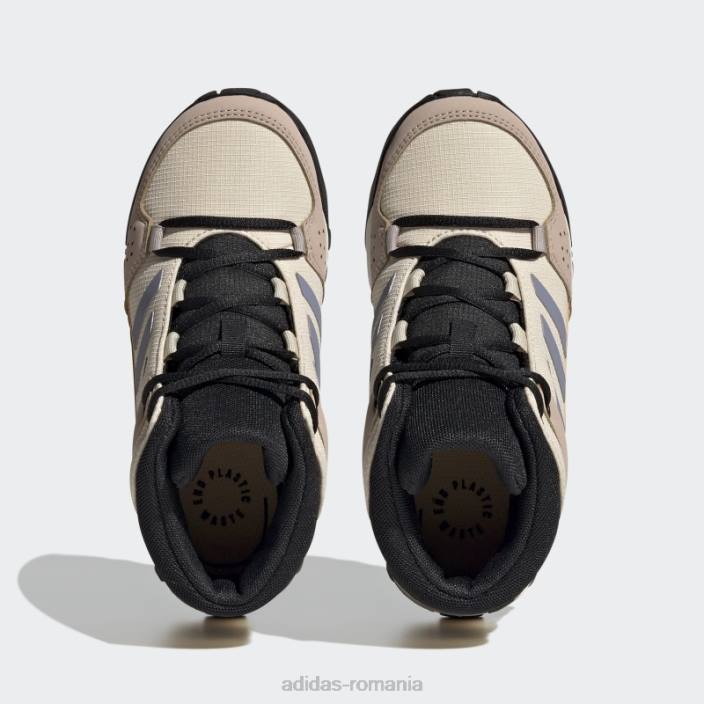 Adidas pantofi de drumeție mijlocii sand terrex hyperhiker copii nisip/violet argintiu/portocaliu 2JBN11116