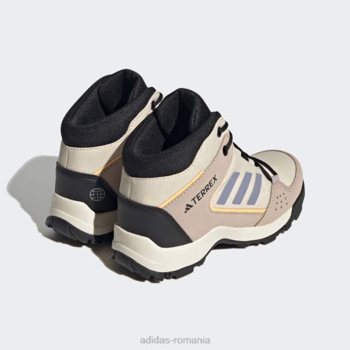 Adidas pantofi de drumeție mijlocii sand terrex hyperhiker copii nisip/violet argintiu/portocaliu 2JBN11116