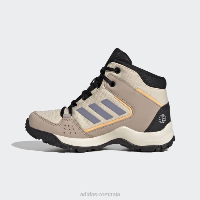 Adidas pantofi de drumeție mijlocii sand terrex hyperhiker copii nisip/violet argintiu/portocaliu 2JBN11116