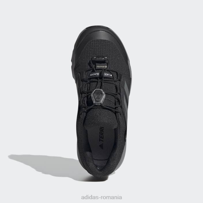 Adidas pantofi de drumeție negri terrex gore-tex adidas copii gri inchis 2JBN18015