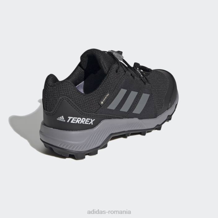 Adidas pantofi de drumeție negri terrex gore-tex adidas copii gri inchis 2JBN18015