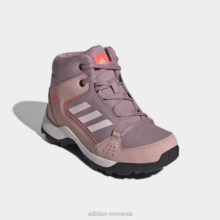 Adidas pantofi de drumeție terrex hyperhiker mov copii mov/roz/turbo 2JBN17780