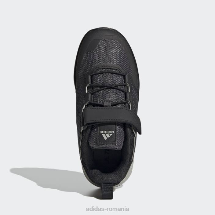 Adidas pantofi de drumeție terrex trailmaker gri copii gri/negru/aluminiu 2JBN17711