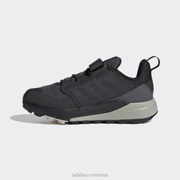 Adidas pantofi de drumeție terrex trailmaker gri copii gri/negru/aluminiu 2JBN17711