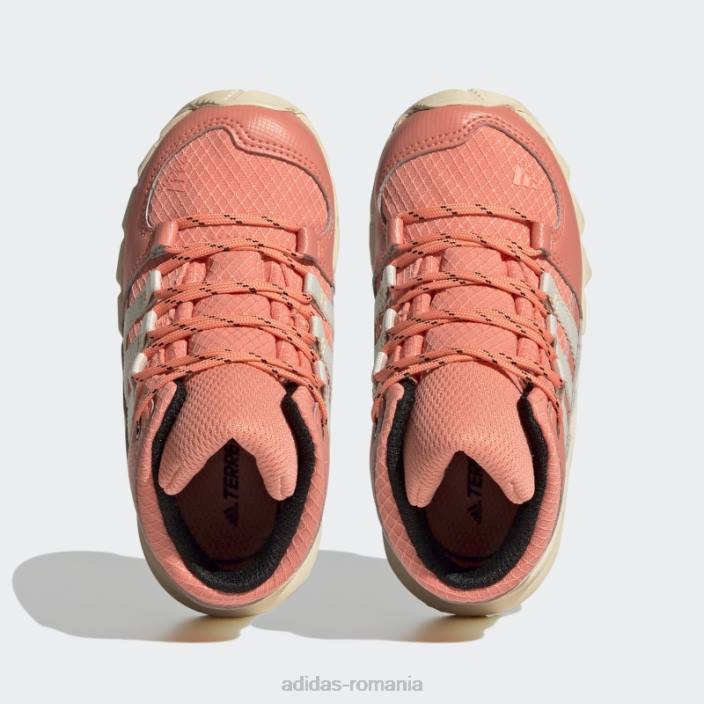 Adidas pantofi terrex mid gtx coral copii coral/alb/negru 2JBN17893