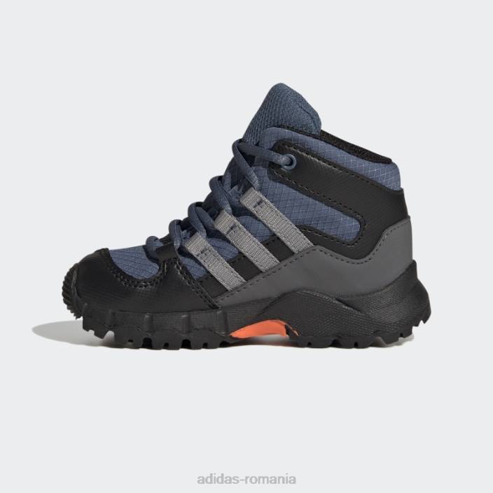 Adidas pantofi terrex mid gtx otel copii otel/gri/portocaliu 2JBN17948