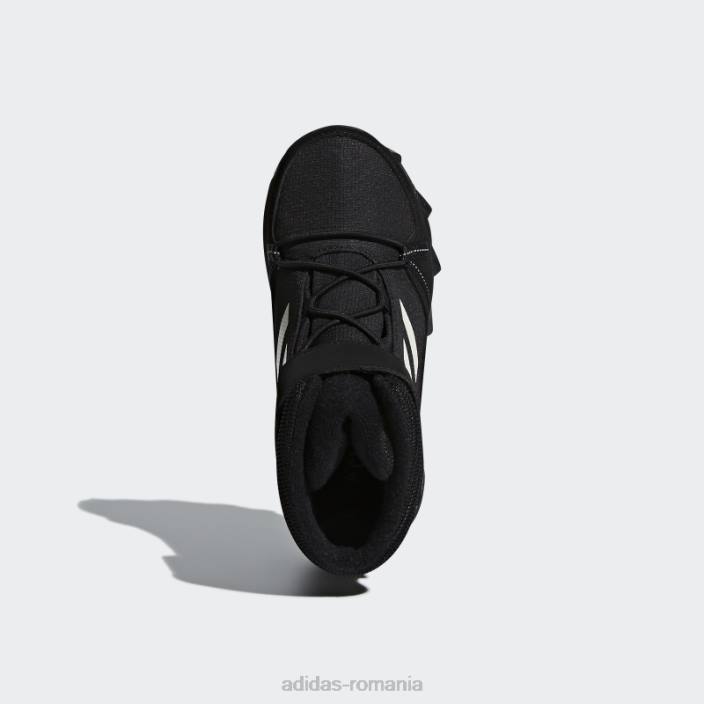 Adidas terrex snow cf cp cw pantofi negri copii negru/alb/gri 2JBN17725