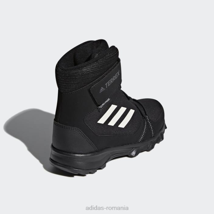 Adidas terrex snow cf cp cw pantofi negri copii negru/alb/gri 2JBN17725