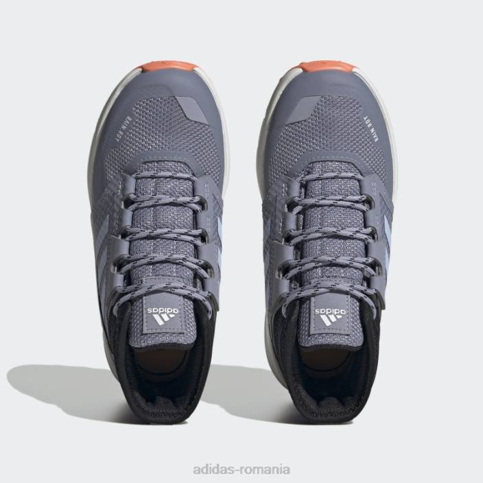 Adidas terrex trailmaker mid rain.rdy pantofi de drumeție silver violet adidas copii argintiu violet/albastru zori/negru 2JBN17916