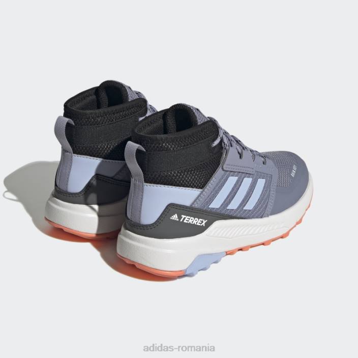 Adidas terrex trailmaker mid rain.rdy pantofi de drumeție silver violet adidas copii argintiu violet/albastru zori/negru 2JBN17916