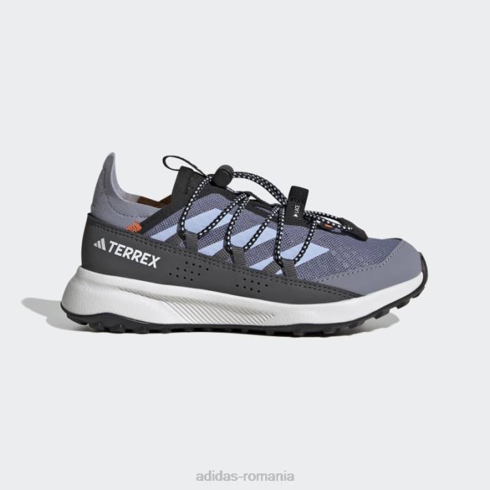 Adidas terrex voyager 21 heat.rdy pantofi de voiaj violet argintiu copii violet argintiu/albastru/portocaliu 2JBN11300