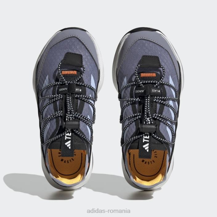 Adidas terrex voyager 21 heat.rdy pantofi de voiaj violet argintiu copii violet argintiu/albastru/portocaliu 2JBN11300
