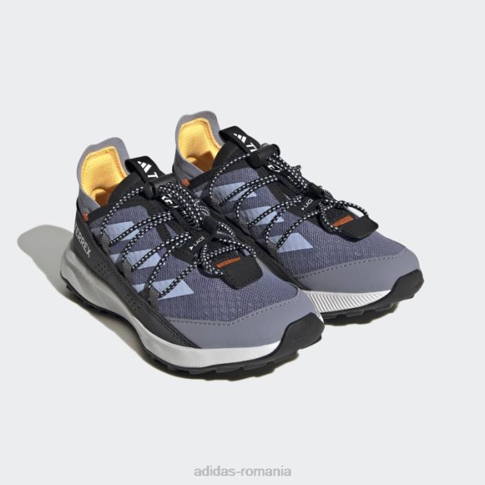 Adidas terrex voyager 21 heat.rdy pantofi de voiaj violet argintiu copii violet argintiu/albastru/portocaliu 2JBN11300
