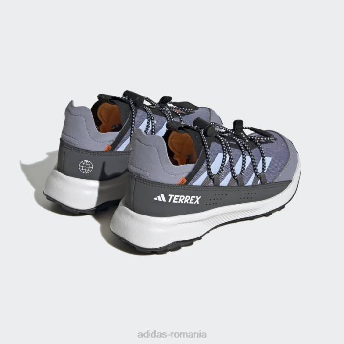 Adidas terrex voyager 21 heat.rdy pantofi de voiaj violet argintiu copii violet argintiu/albastru/portocaliu 2JBN11300