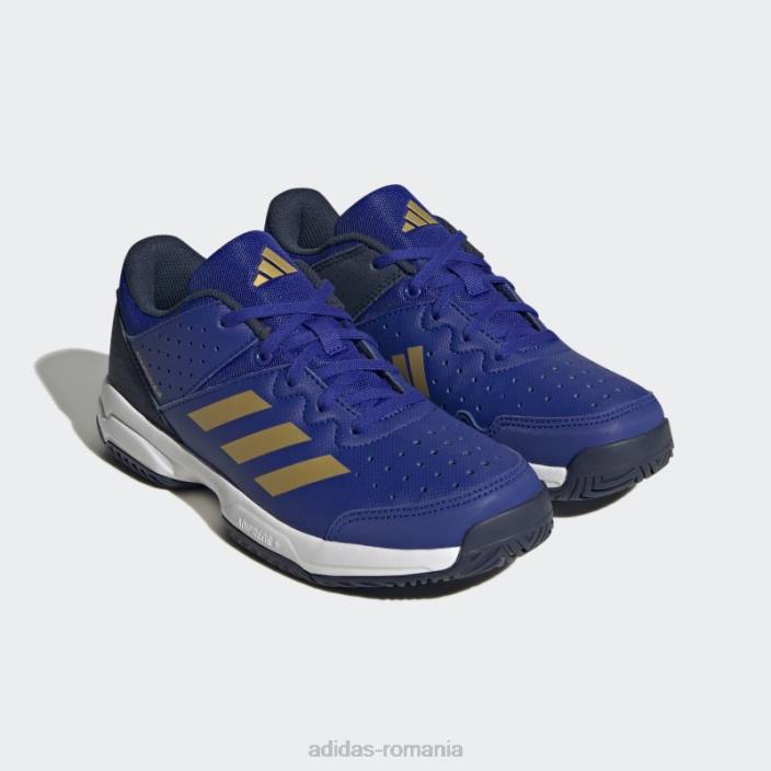 Adidas pantofi de curte stabil albastru adidas copii albastru/auriu mat/albastru marin 2JBN17880