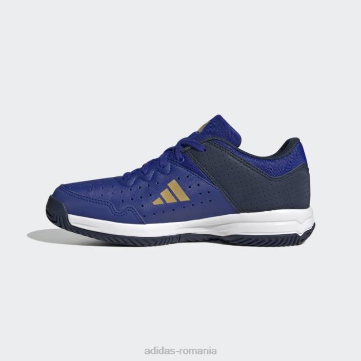 Adidas pantofi de curte stabil albastru adidas copii albastru/auriu mat/albastru marin 2JBN17880