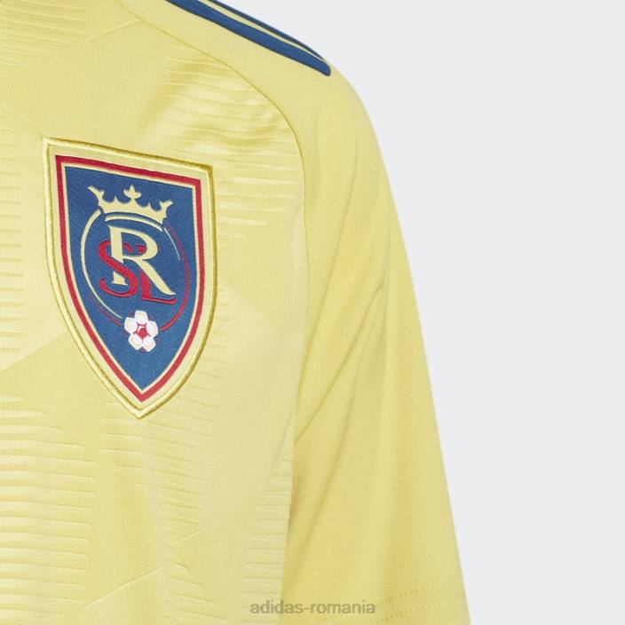 Adidas Real salt Lake 23/24 deplasare tricou pyrite adidas copii pirită/marin/mls-rsl-rl5 2JBN25062