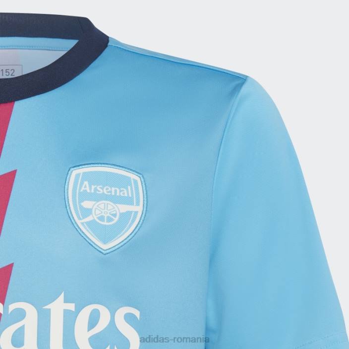 Adidas arsenal tricou pre-meci bleumarin copii bleumarin/magenta real/sky rush 2JBN25034