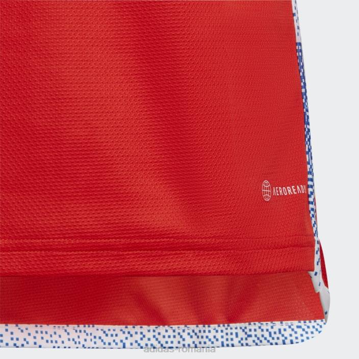 Adidas fashion red chile 22 home tricou adidas copii roșu 2JBN25083