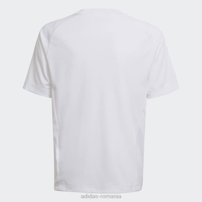 Adidas tiro 23 tricou grafic alb adidas copii alb 2JBN25104