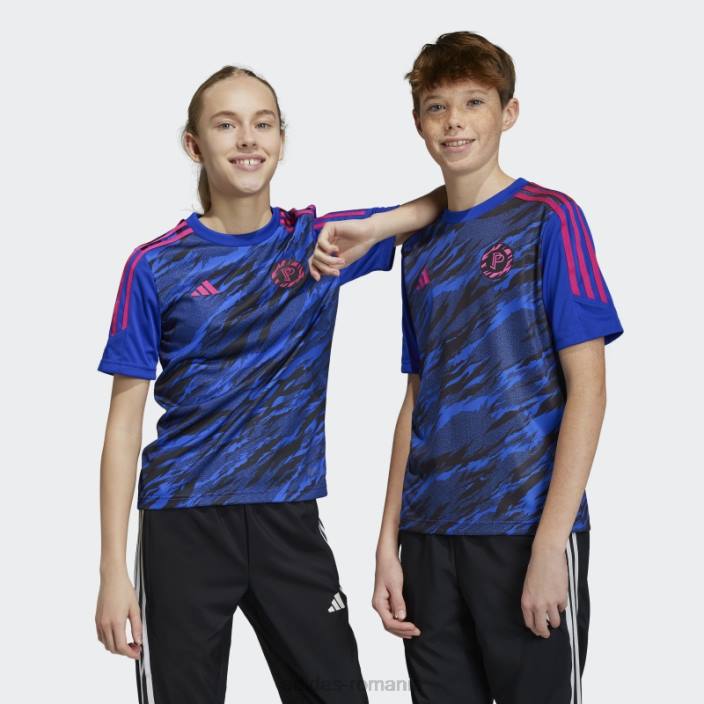 Adidas tricou de antrenament pogba albastru adidas copii albastru/negru 2JBN25008