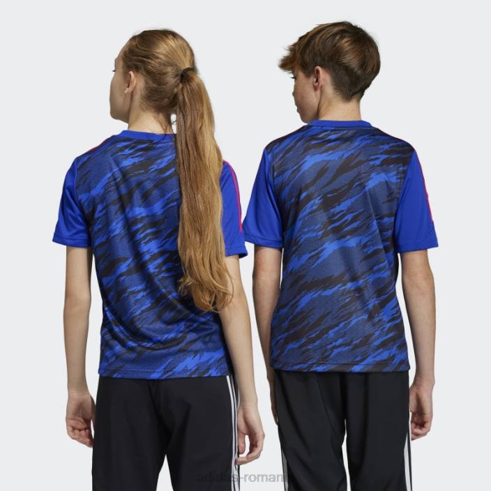 Adidas tricou de antrenament pogba albastru adidas copii albastru/negru 2JBN25008
