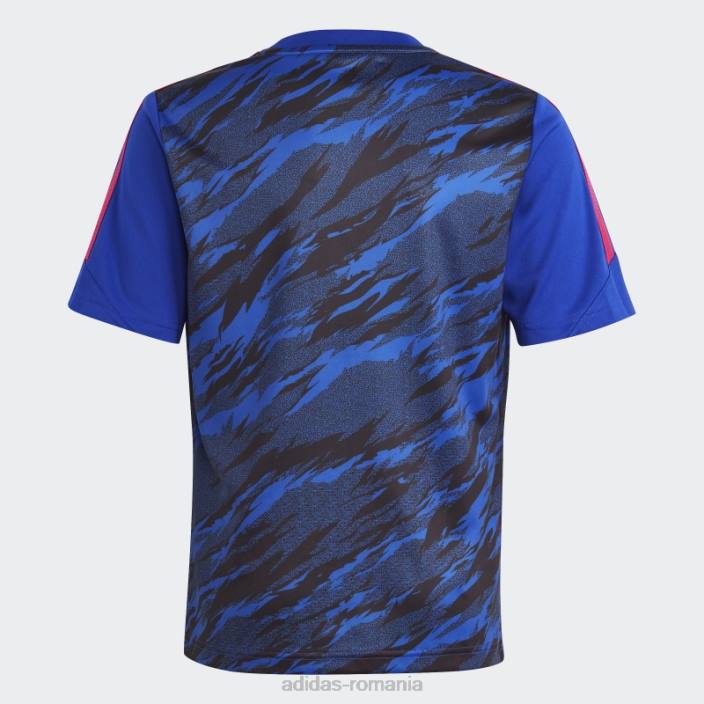 Adidas tricou de antrenament pogba albastru adidas copii albastru/negru 2JBN25008