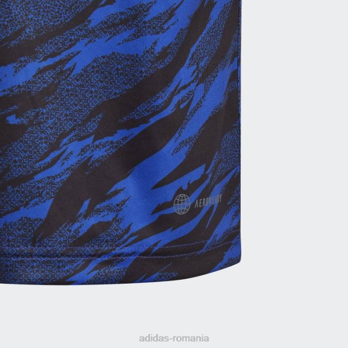Adidas tricou de antrenament pogba albastru adidas copii albastru/negru 2JBN25008