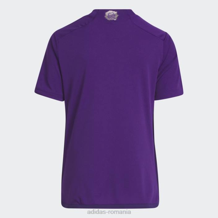 Adidas tricou home orlando city 23/24 violet bogat copii purpuriu bogat 2JBN25081