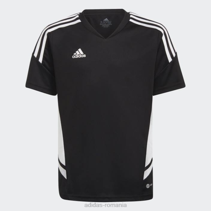 Adidas tricou negru condivo 22 copii alb negru 2JBN25090