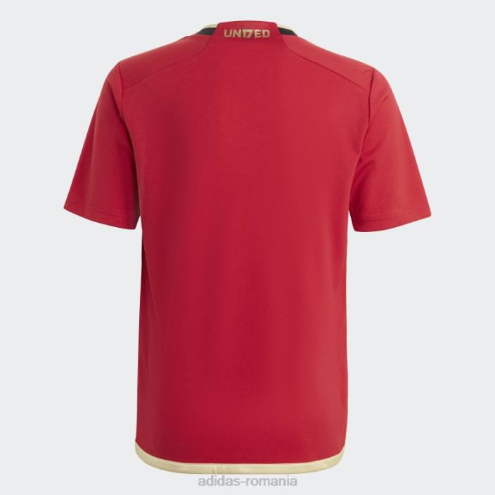 Adidas tricou negru de acasă atlanta united fc 23/24 copii negru/rosu victorie 2JBN25084