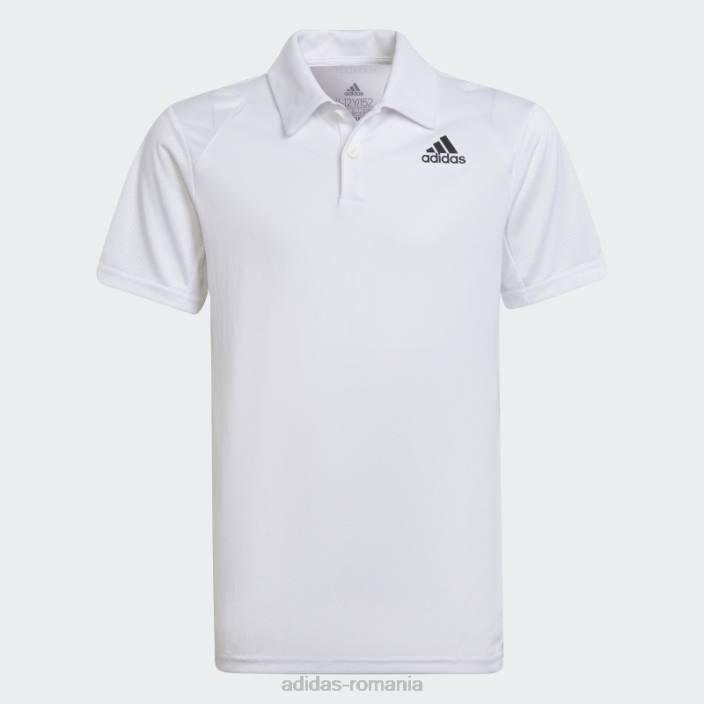 Adidas tricou polo club tenis alb adidas copii alb negru 2JBN24954