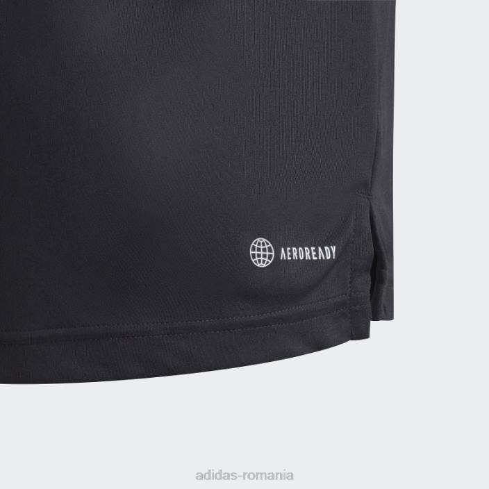 Adidas tricou polo negru club tenis 3 dungi adidas copii negru 2JBN25089