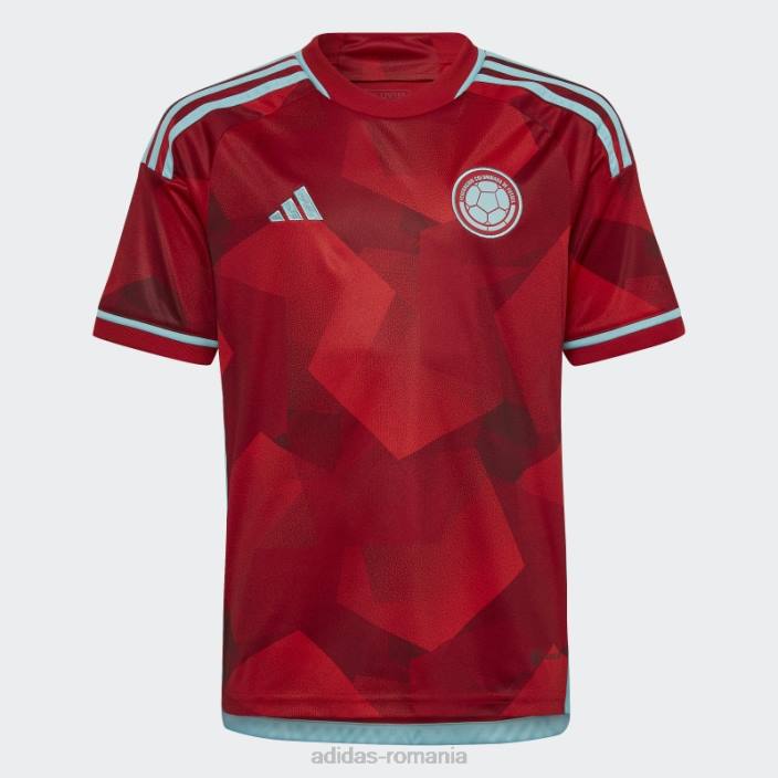 Adidas tricou roșu colombia 22 deplasare adidas copii roșu 2JBN25059
