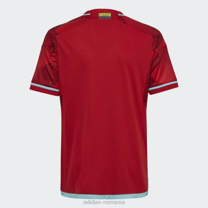 Adidas tricou roșu colombia 22 deplasare adidas copii roșu 2JBN25059