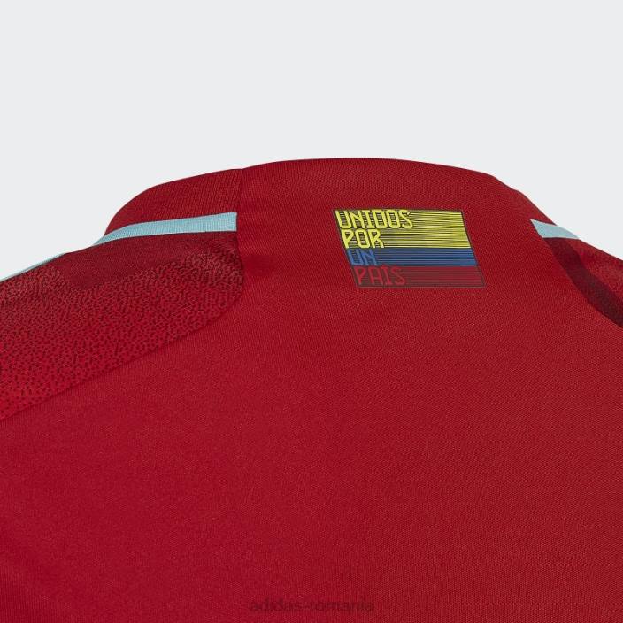Adidas tricou roșu colombia 22 deplasare adidas copii roșu 2JBN25059