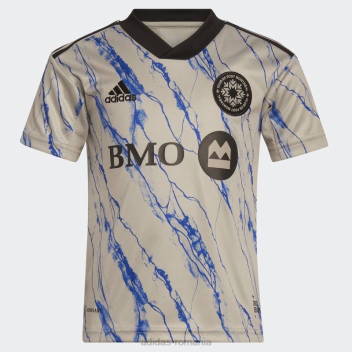 Adidas tricoul de deplasare cf Montreal, gri mijlociu copii gri mijlociu 2JBN25040