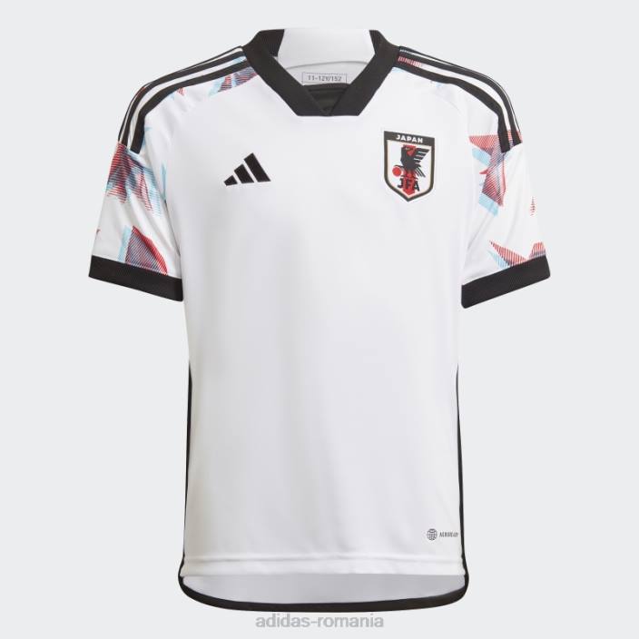 Adidas tricoul deplasare al Japoniei 22 alb copii alb 2JBN25106