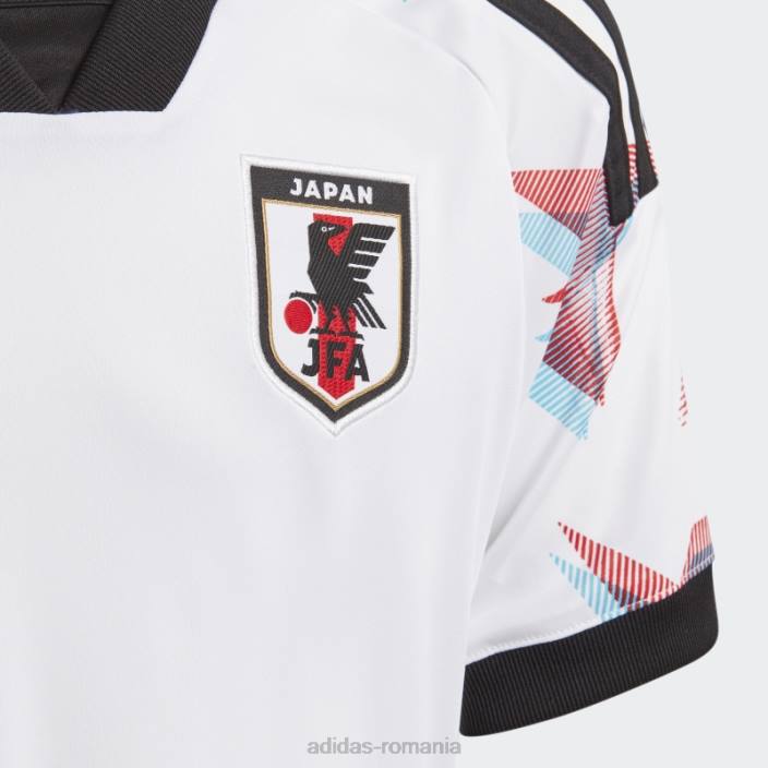 Adidas tricoul deplasare al Japoniei 22 alb copii alb 2JBN25106