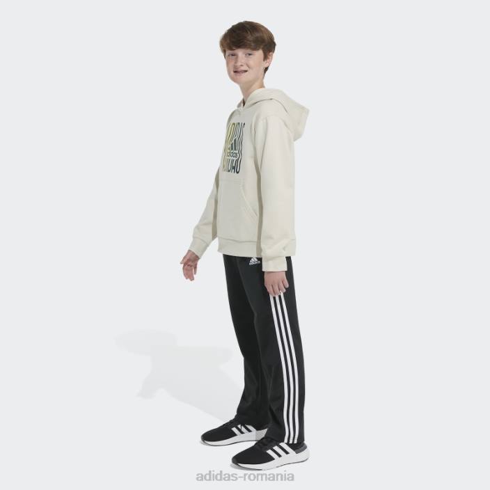 Adidas Pulover grafic din lână pentru joc, din aluminiu copii aluminiu 2JBN25130
