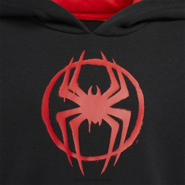 Adidas donovan mitchell x marvel\'s miles morales hanorac negru adidas copii negru 2JBN25134
