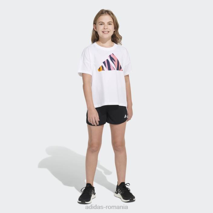 Adidas hanorac tip pulover cu logo rush albastru copii papură albastră 2JBN25516