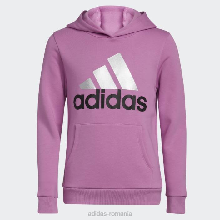 Adidas pulover grafic fleece liliac copii liliac 2JBN25520